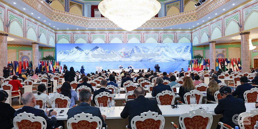 Dushanbe declaration urges faster action on mounting global water crisis
